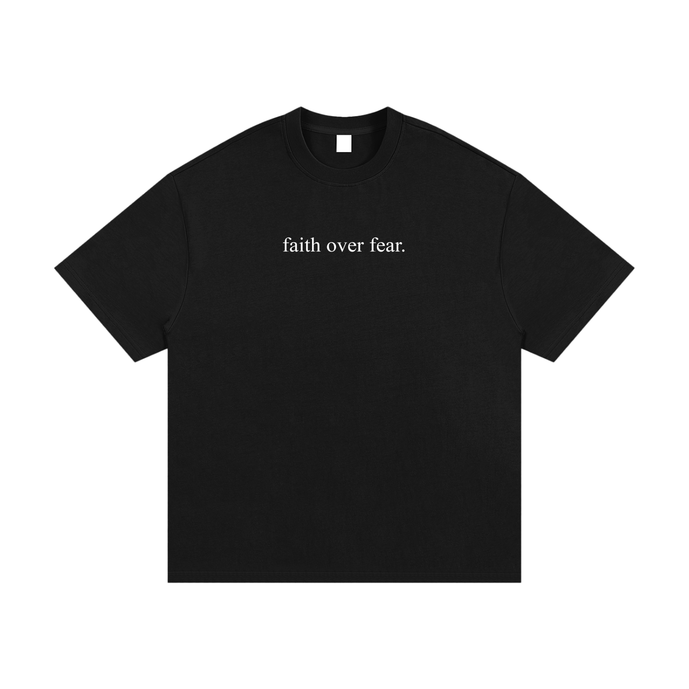 faith over fear.